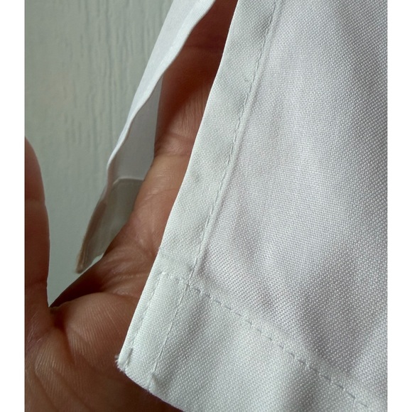 Chico's Classic White Cotton Shirt - Picture 9 of 11